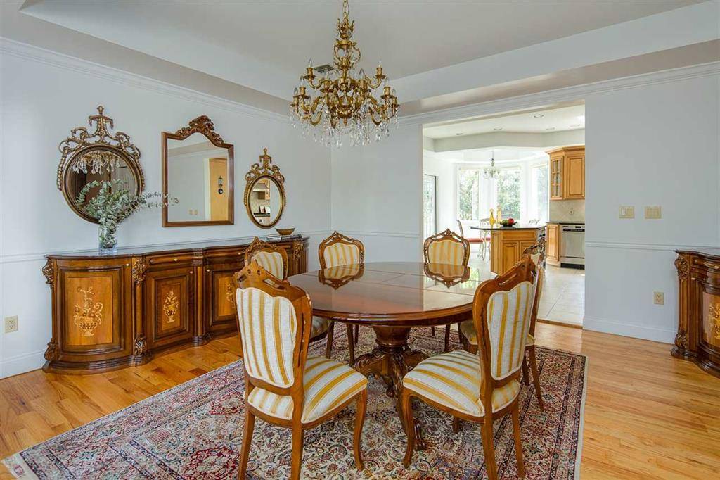 Refined Center-hall Colonial in highly sought after Bluff Section of Fort Lee