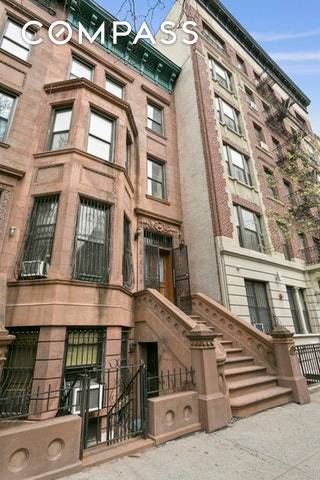 Unique opportunity to own one of the most beautiful homes on the landmarked, tree lined block of 120th Street.