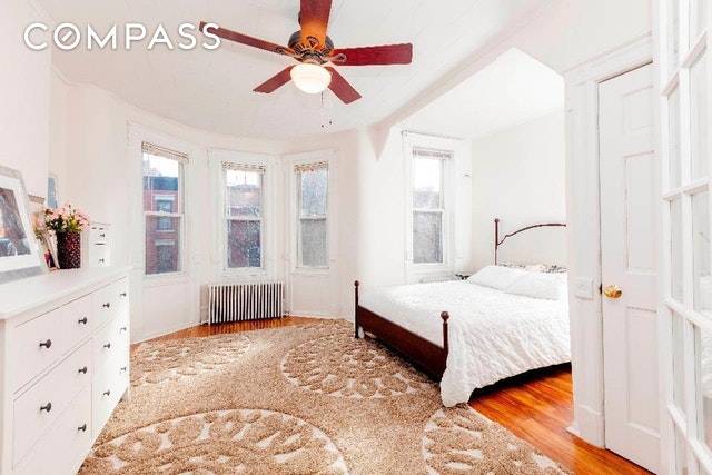 Located on one of the most desirable blocks in Park Slope this apartment is spacious and close to all.