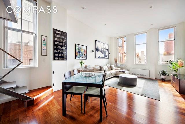 Priced to move ! Apartment 6H in the sought after Petersfield Condominium delivers bright and peaceful Greenwich Village views, almost European in feel.