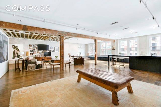 Enjoy the luxury of space and authentic character in this over 4000SF, three bedroom duplex loft.