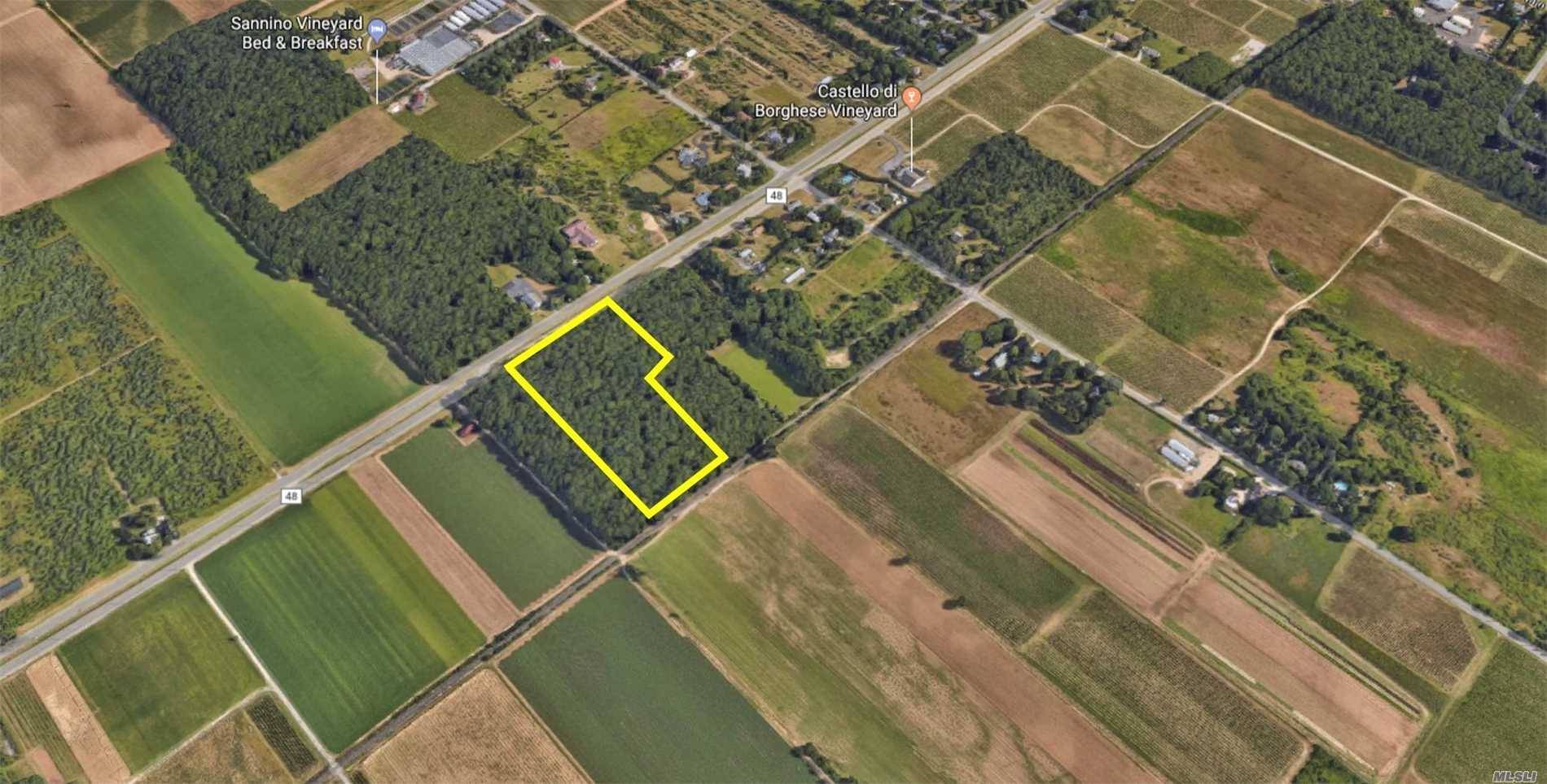 Rare Subdividable North Road Property-  Underlying 2 Acre Zoning Provides Multiple Possibilities For This Property.