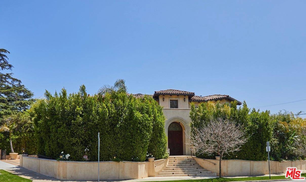 Modern transitional masterpiece Mediterranean villa inspired by Hollywood Glamour