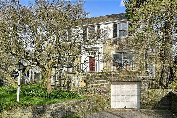 Stone Colonial in the Estate Section of Riverdale w River Views on a Private Cul de Sac.
