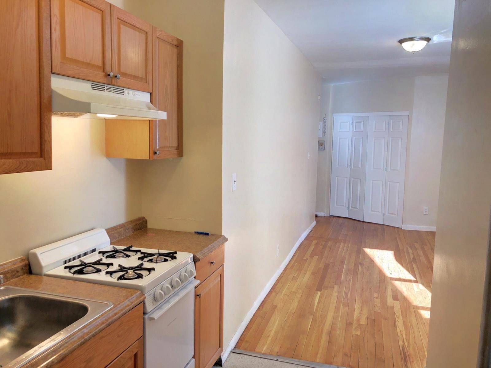 Renovated one bedroom with new kitchen and bath.