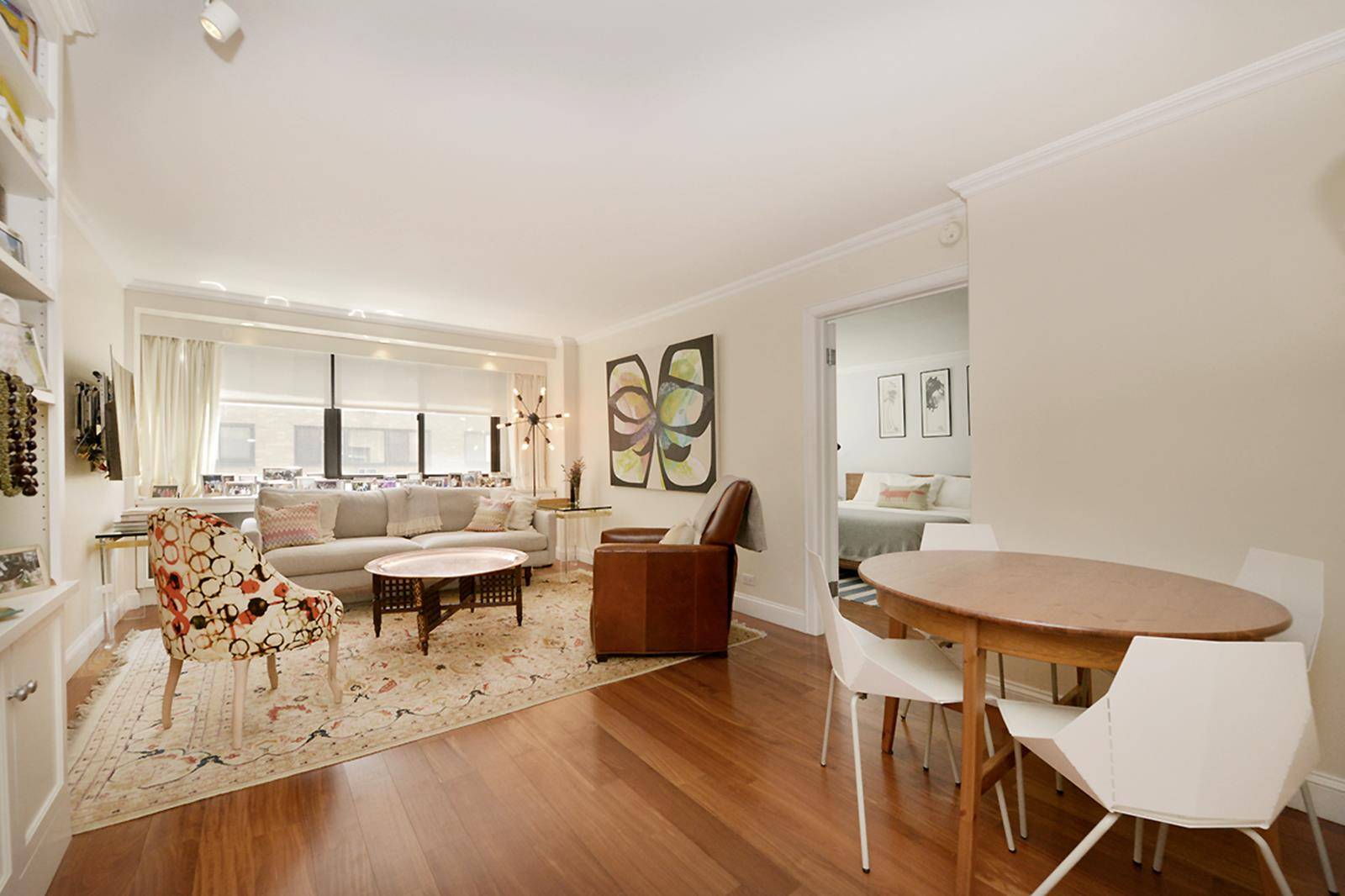 No detail has been overlooked in this meticulously renovated two bedroom, two bathroom on a high floor in The Chelsea Lane.