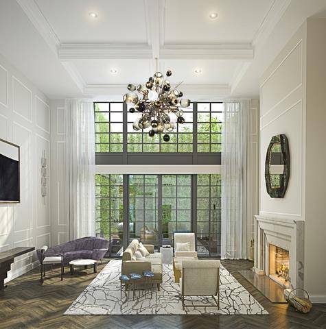 73 Washington Place is a magnificent landmarked 22 foot wide Greek Revival style townhouse, located on a picturesque block from historic Washington Square Park.