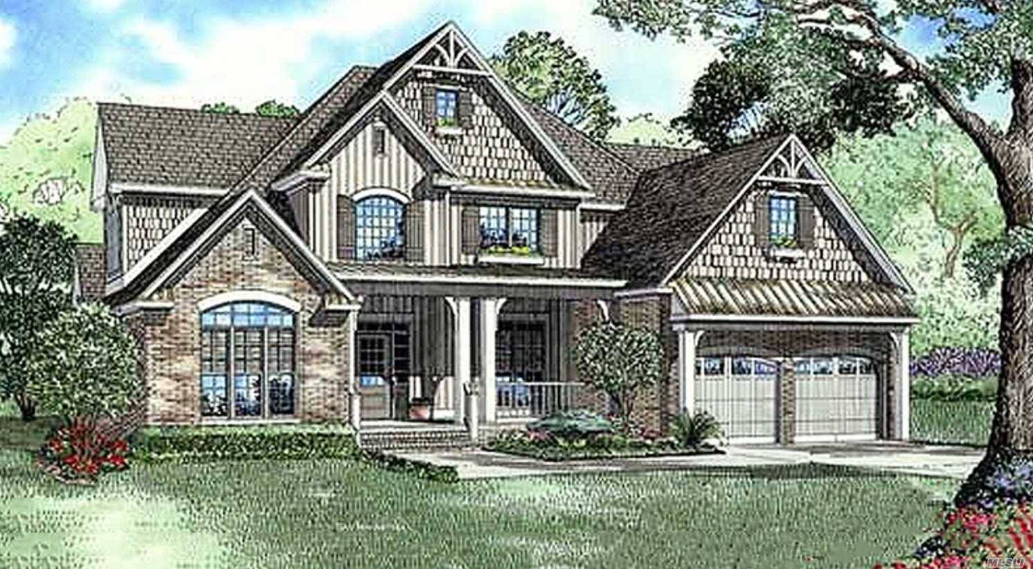 Luxury Custom Home To Be Built On Gorgeous Tree Lined Property.