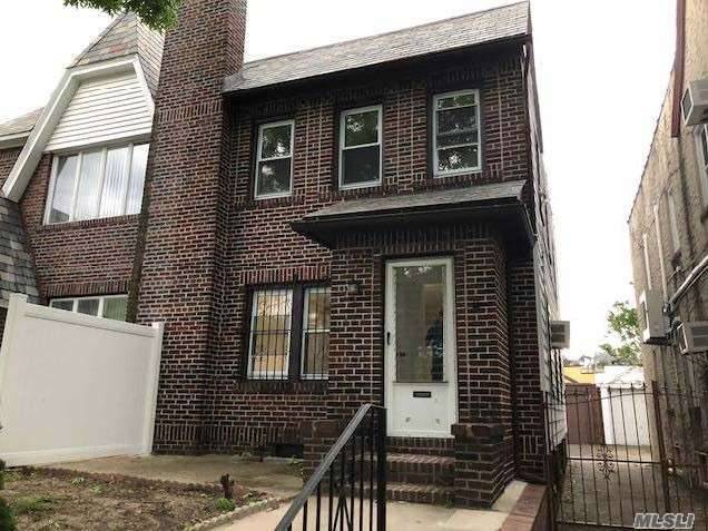 This Semi Detached Brick Colonial Features, 3 Bedrooms, 1 And Half Bath, Full Finished Basement And Garage.