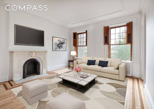 CHARM AND CONVENIENCE 1BR Brownstone Rental in Brooklyn Heights No Fee 3, 000 mo This charming apartment has preserved the best of the Heights with original details, original shutters, decorative ...