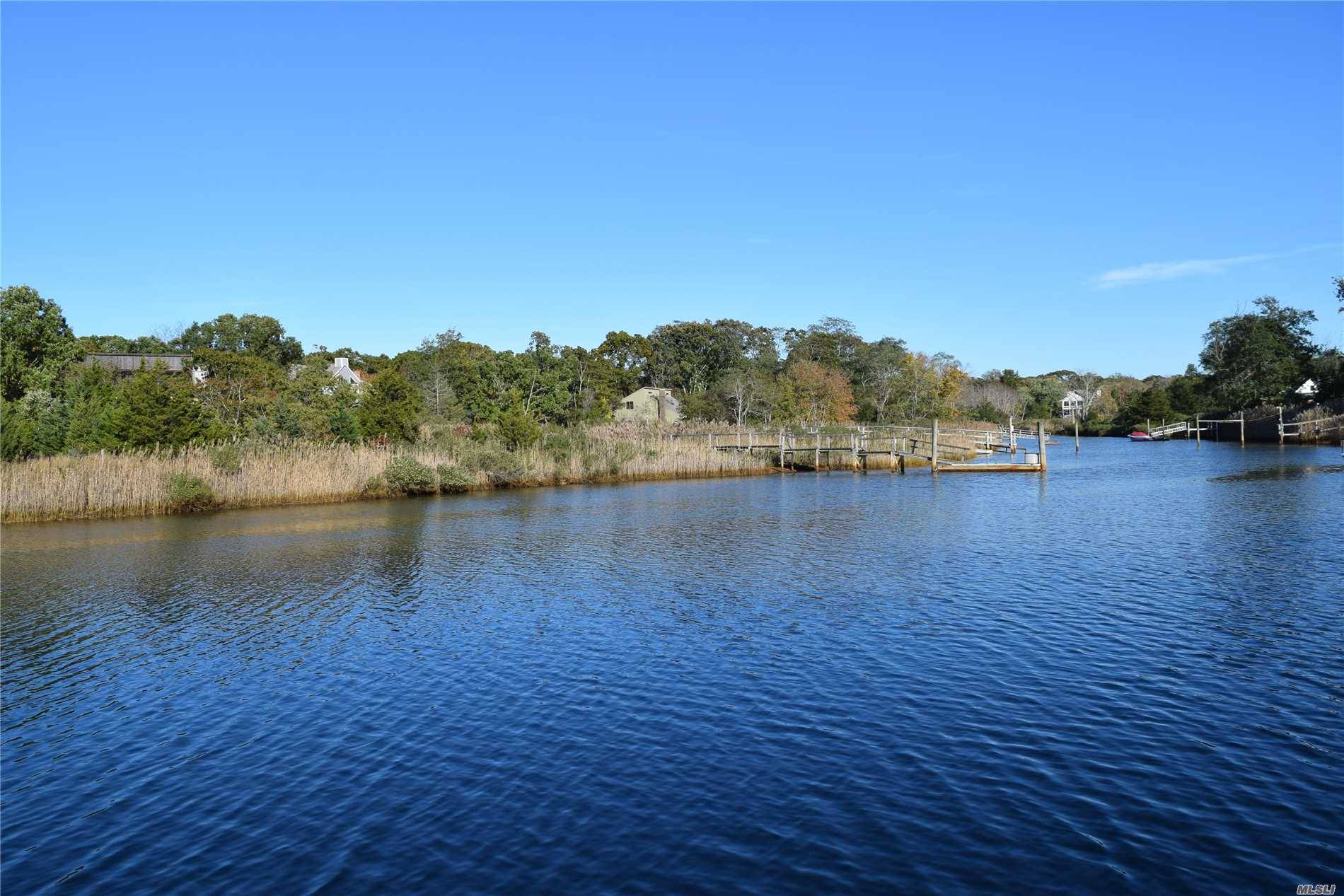 Close Proximity To Sag Harbor Village, This Waterfront Property Offers Approx.