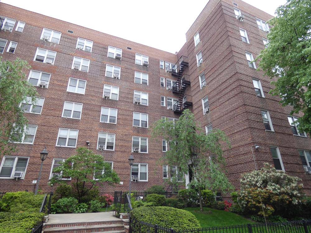 The Queen Mary Anne Co op is located in the beautiful residential area of Jackson Heights.