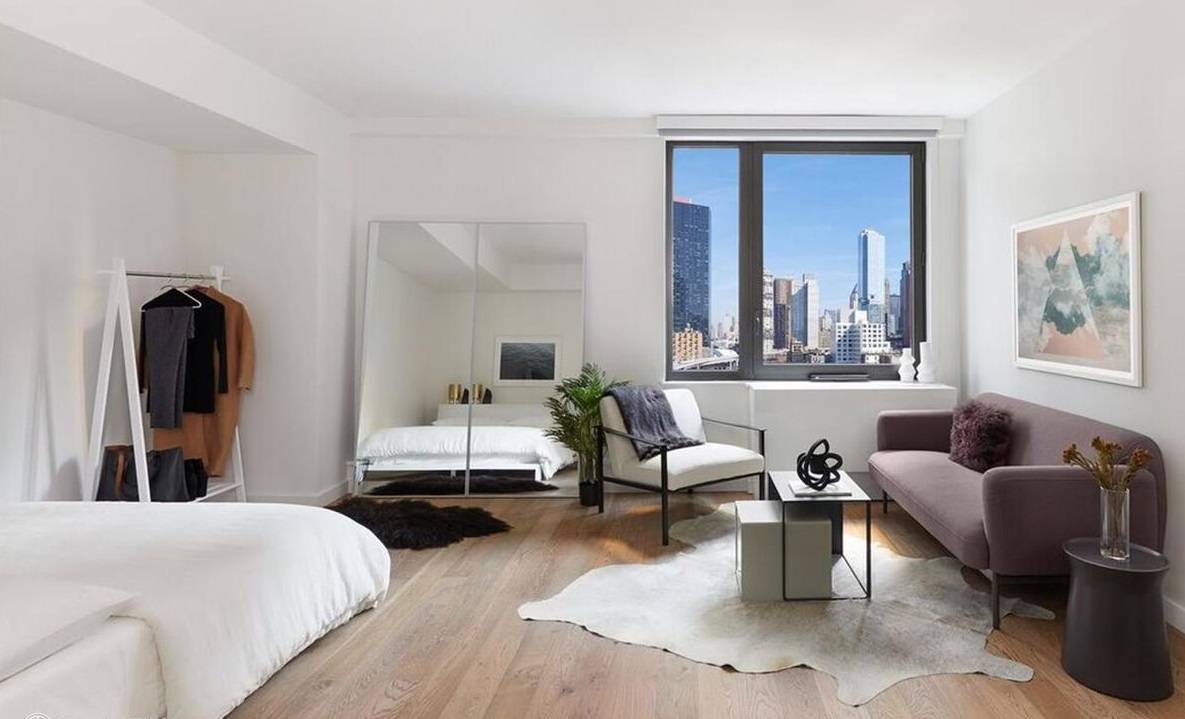 Great Value Studio, with In-Unit Washer/Dryer & Dishwasher, in BRAND NEW Luxury Hell's Kitchen/Chelsea Doorman Building - NO FEE & TWO MONTHS FREE