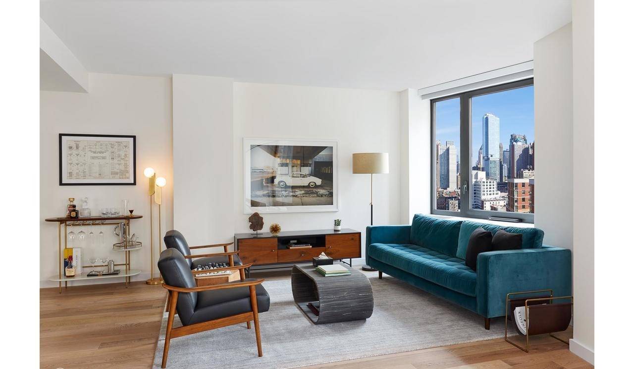 Luxury 1 BEDROOM, with In-Unit Washer/Dryer & HUGE Walk-in Closet, in Beautiful BRAND NEW Hell's Kitchen/Chelsea Doorman Building - NO FEE & TWO MONTHS FREE