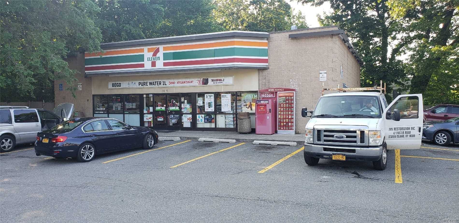 Primary Location On Northern Blvd, Franchise 7-11 Business For Sale!!