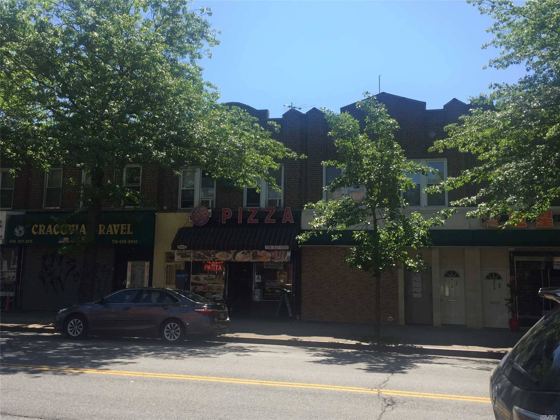 Great Location, Mixed Use 2 Apartment With 1 Store Building.