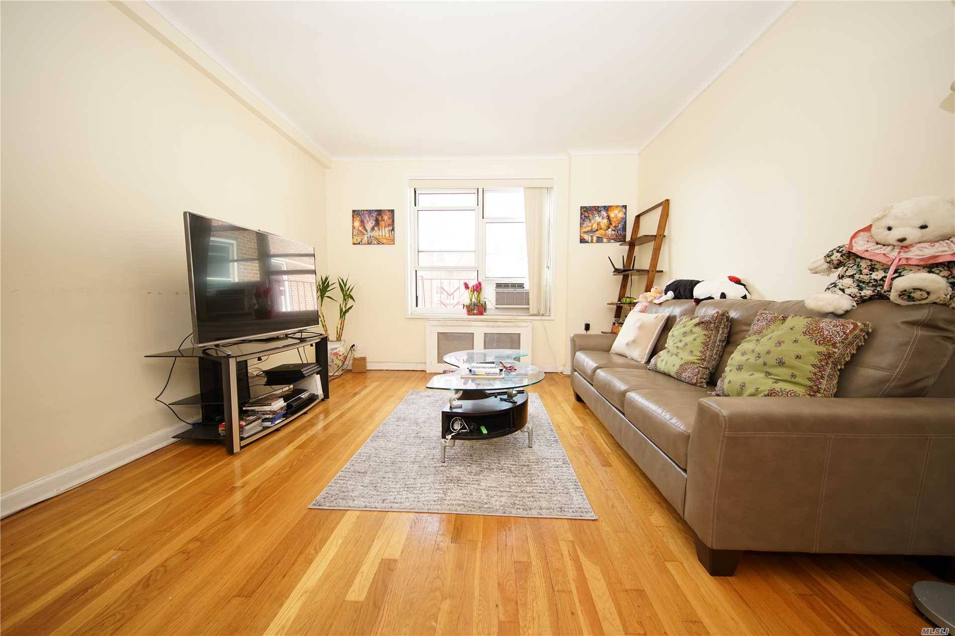 Junior 4 Apartment Used As 2 Bedroom, Located At Central Area Of Rego Park, Only 2 Block From M, R Trains.
