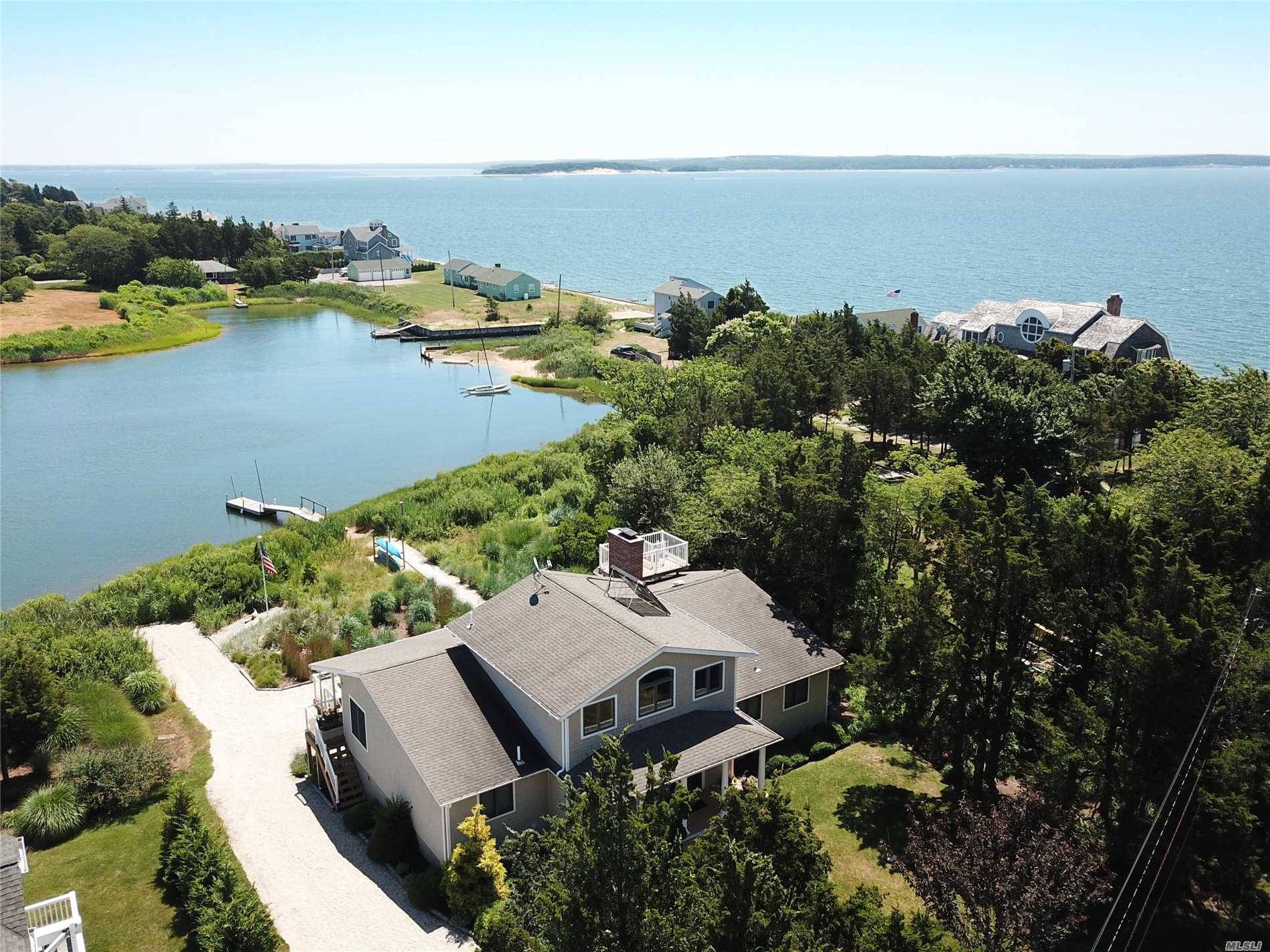 Located On A Protected Inlet W/ Direct Access To The Bay, This Pristine Traditional Home Has Everything You Need.