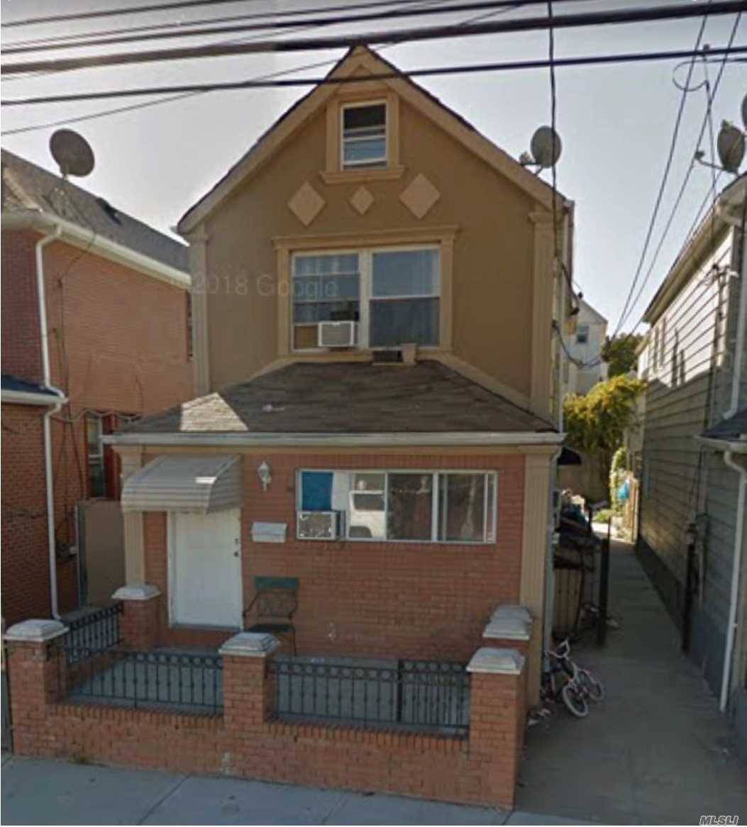 Re- Constructed 2 Family, Fully Detached,  3 Bedrooms 1 Bath , Over 3 Bedrooms, 1 Bath Full Finished, Basement.