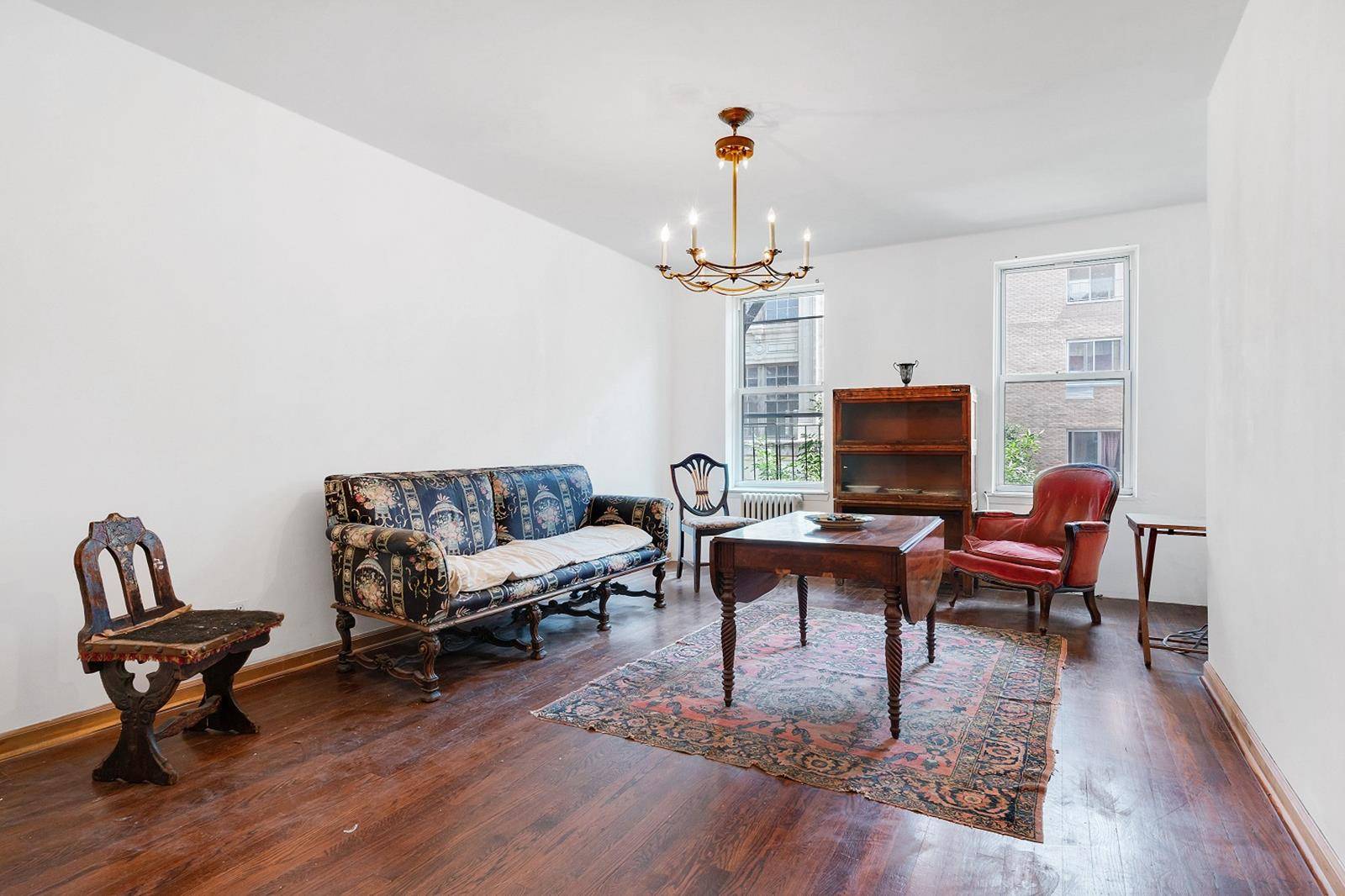 Back on the Market HDFC co opThis floor through apartment in the East Village is now available for your finishing touches.