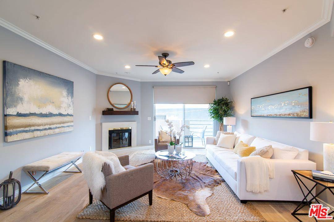 Beautifully designed and extensively remodeled Mar Vista condo with peek-a-boo ocean views