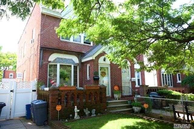 Legal 2 Family, Solid Brick Home On Quiet, Tree-Lined Street, Right In The Heart Of The Highly Desired Tudor Village!