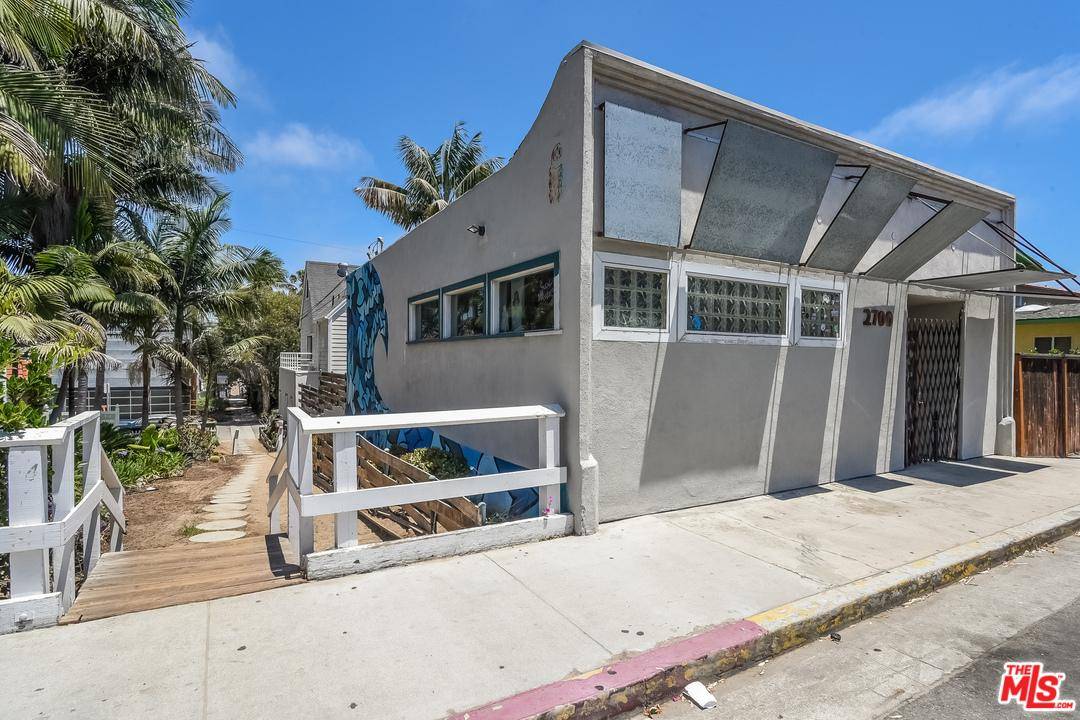 One of the most Unique Live/work Properties one block to Venice Beach with a house on Strongs Drive and Commercial space on Pacific Avenue