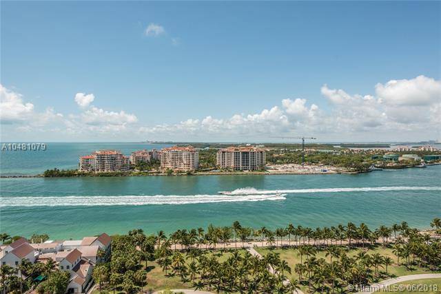 High floor split floor plan with extended balcony - SOUTH POINTE TOWERS CONDO 2 BR Condo Miami Beach Florida