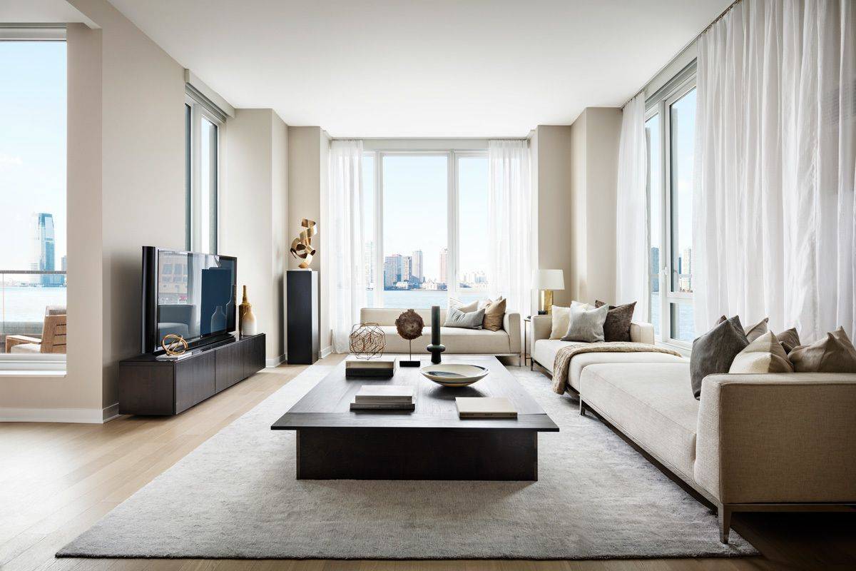Tribeca Waterfront Luxury Sun Drenched 3 bedroom / 3 Bath