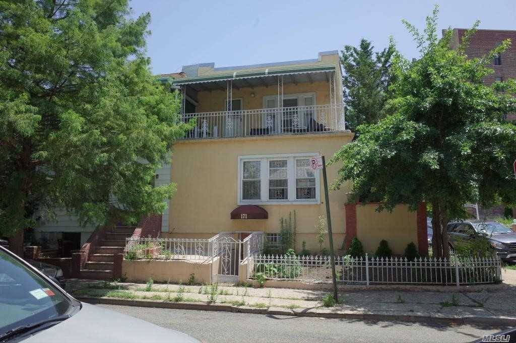 Semi-Detached Two Family Home Located In Bay Ridge.