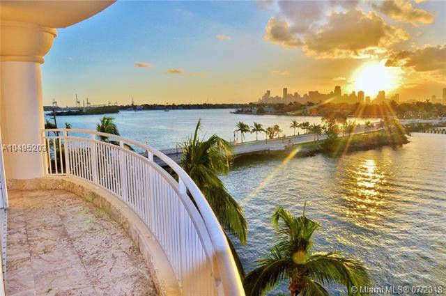 300 degree water views Mia Skyline - The Vistas Condo 4 BR Condo Miami Beach Florida