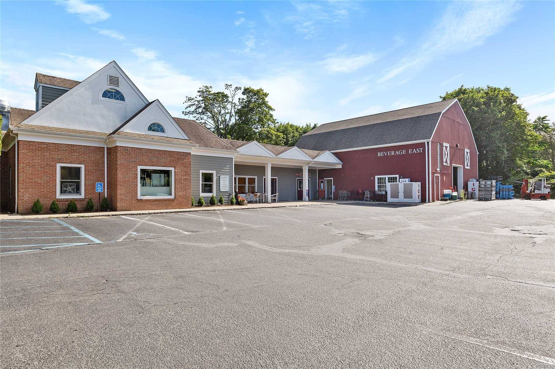 Located Just Outside East Hampton Village Off Montauk Highway Is This 10, 856 Sqft Commercial Building.