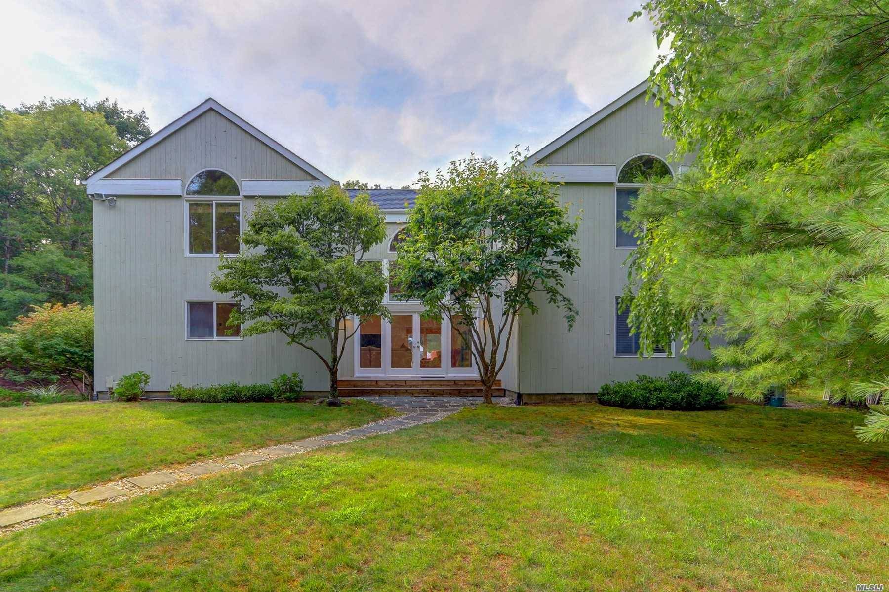 Well Placed On Just Shy One Acre Of Property In The Prestigious Nw Harbor Section Of East Hampton Sits This Post Modern Four Bedroom And Three Bath Contemporary Beach House.