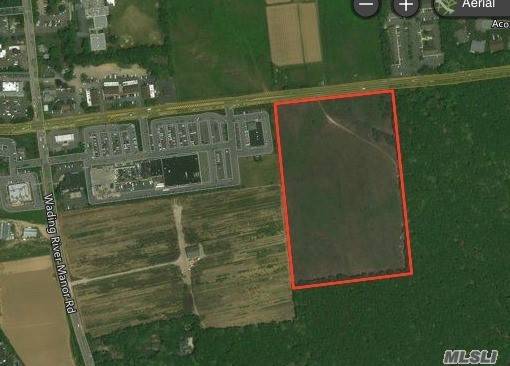 Great Opportunity For Builders/Investors** 18 Acres Of Cleared Commercial Land Next To Cvs In Wading River.