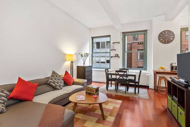 You'll instantly feel as if you've arrived home each time you return to this beautifully renovated loft style condo in the heart of the Financial District.