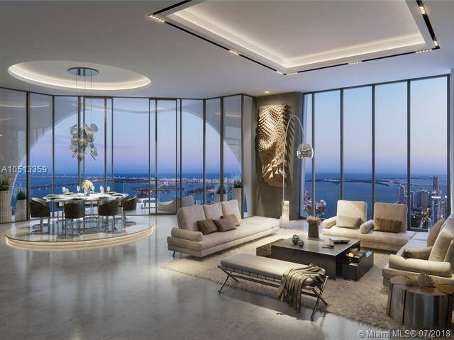One Thousand Museum by Zaha Hadid - One Thousand Museum 4 BR Condo Brickell Florida