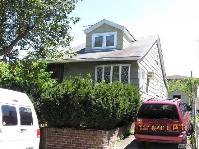Detached 1 Family Home On 40 X 100 Lot With Private Driveway In Desirable Rego Park Location (Near Crescents).