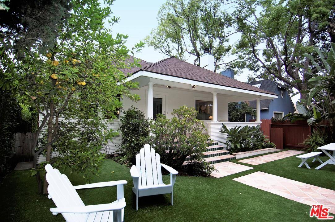 Charmingly renovated WEHO Craftsman in gated private oasis