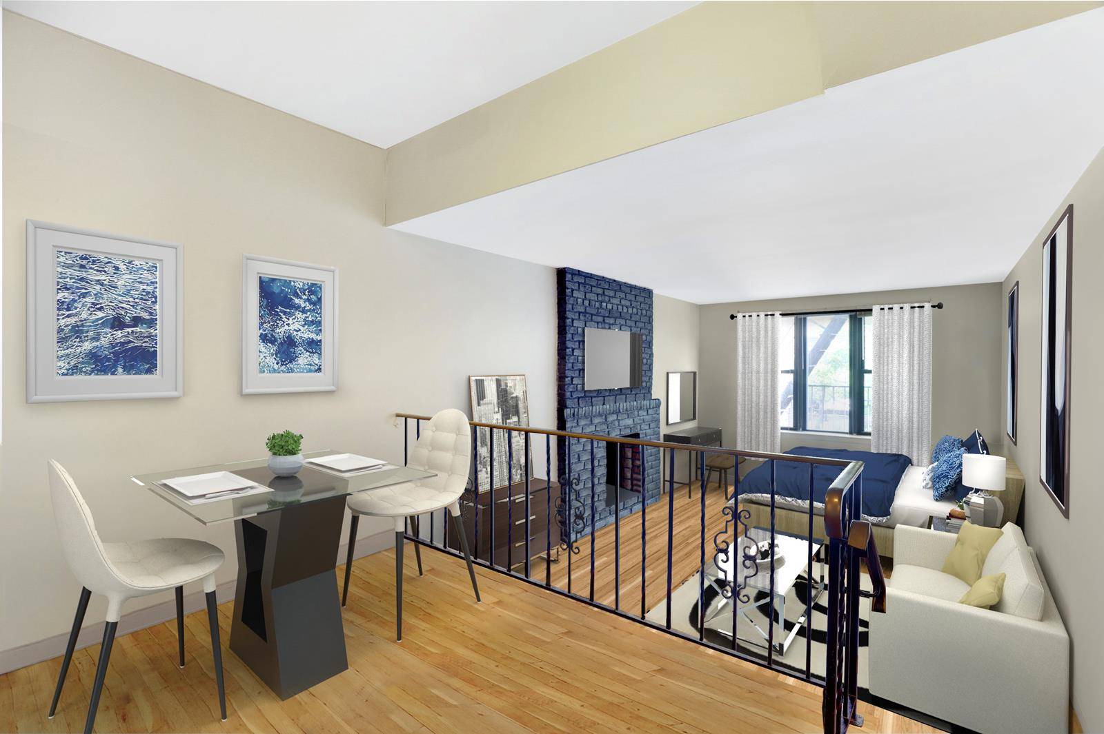 Available July 1st, this incredible Bi Level studio gives you the space of an uptown apartment, while still staying in the amazing neighborhood of Gramercy !