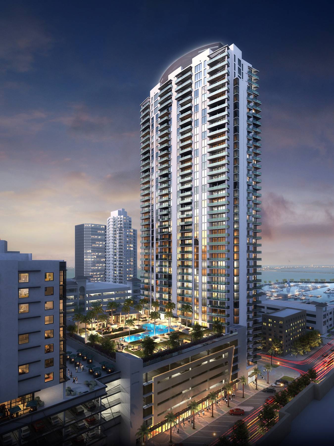 St. Pete ONE Luxury Tower Residences 1 of 4 units left! #2606