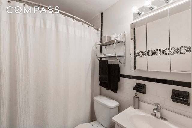 Once the private duplex of the building owner, this unique two bedroom tow bathroom apartment offers a private oasis in the heart of Manhattan.