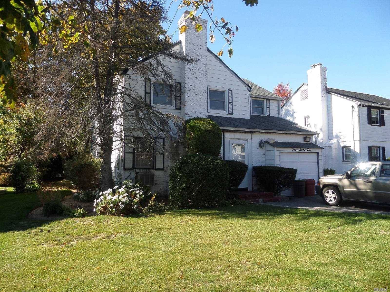 Large Side Hall Colonial On Incredible Abc Street, Needs Tlc, 4 Bedrooms On 1 Level With Oversized Master Suite.