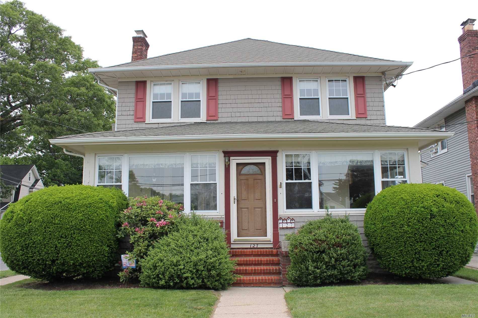 This Legal 2 Family Home In Lynbrook Has Tremendous Potential.