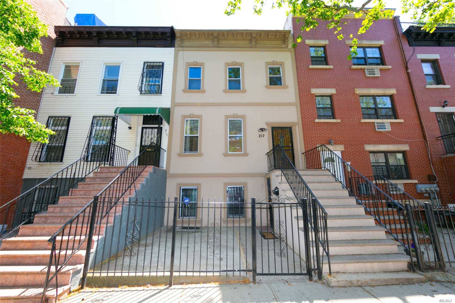 Rare Three Bedroom With Spacious Office/ Two Bath Duplex Apartment With Access To Private Yard Has Just Arrived To The Stuyvesant Heights Market!