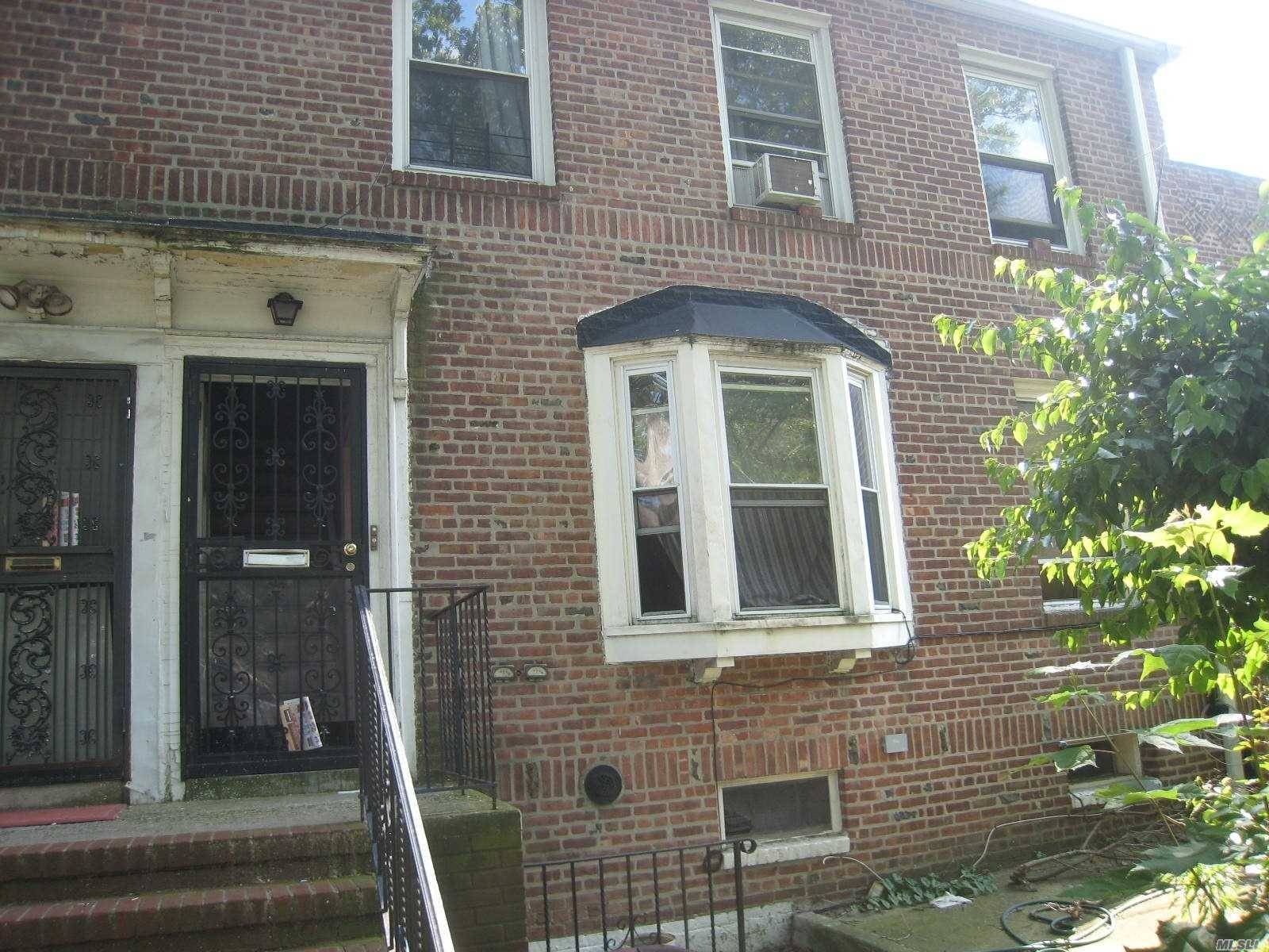 Charming 2 Family Townhouse Adjacent To Sunnyside Gardens, Only Blocks From Subway Station.