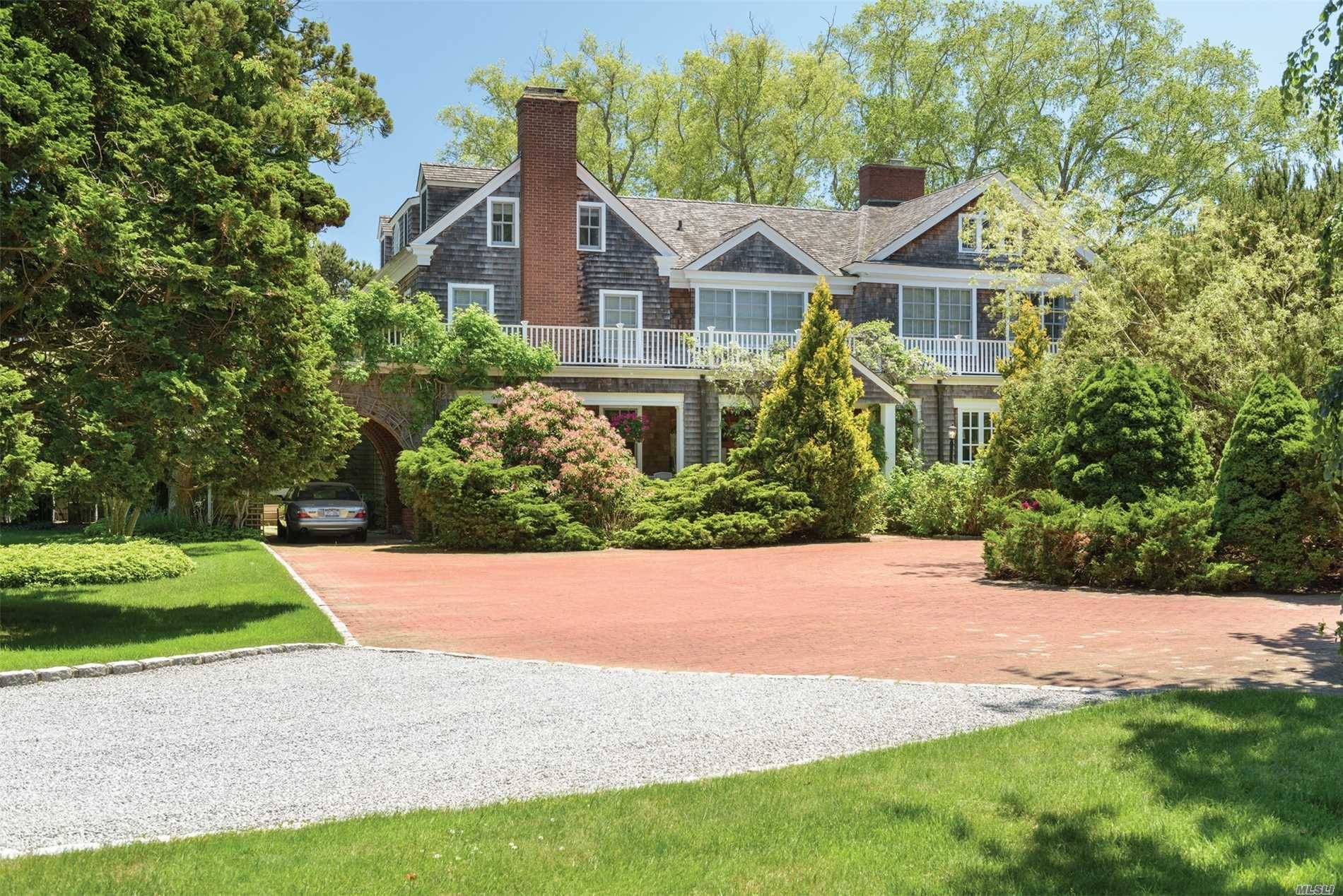Pristine Hamptons Home In The Village Of Quogue.