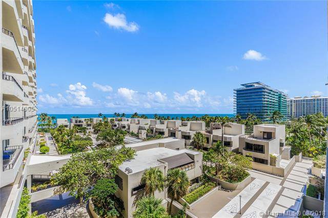 Outstanding ocean view from this luxurious one bedroom apartment at Tidemark in Key Biscayne