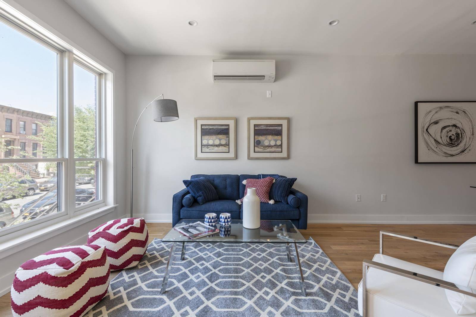 Boasting an array of modern finishes and saturated with natural light, this gut renovated 2 family townhouse is a portrait of contemporary Brooklyn living.