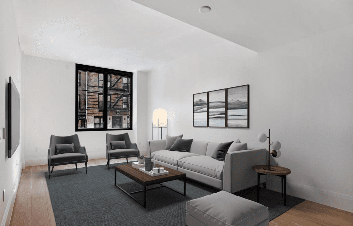 Manhattan, East Village, For Sale, 1 BR, Condo, Apartment, East 12th Street, 24 Hour Security Guards, Central Air Conditioning, Courtyard, Dishwasher, Elevator, Fitness Facility, Home Office, Pool, washer dryer