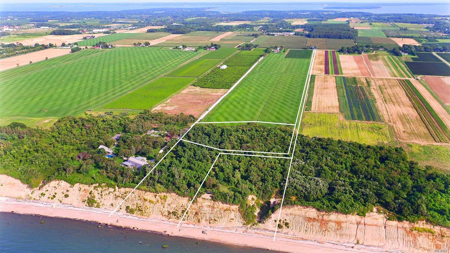 Investment, Development, Vineyards, North Fork Farming, Beachlife, Privacy -- This 47 Acre Estate On Long Island Sound Offers So Many Opportunities!